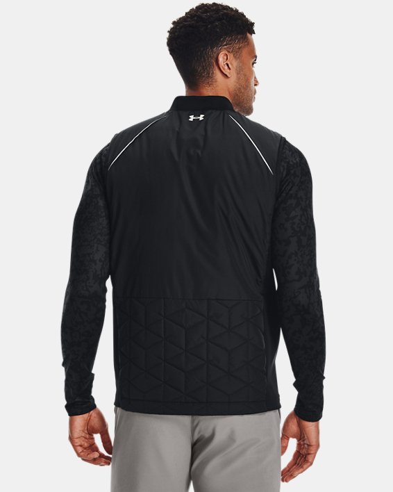 Men's ColdGear® Reactor Golf Vest, Black, pdpMainDesktop image number 1